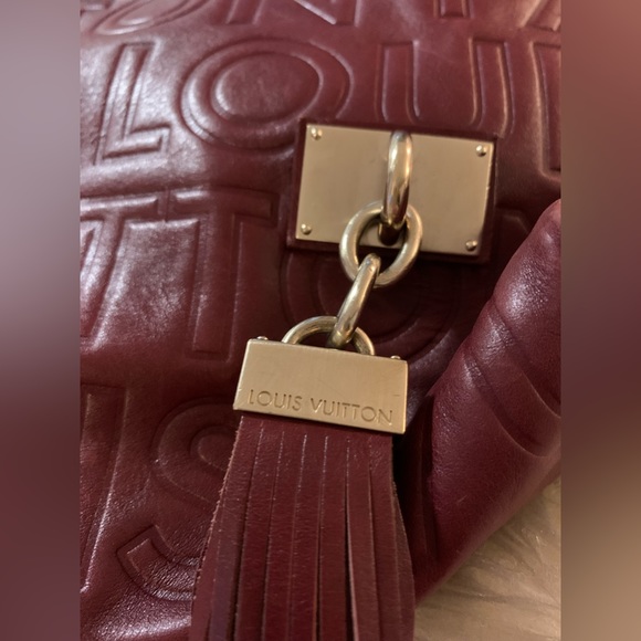 Authentic Rare LV Automne - Hiver 2008 Collection Burgandy - Picture 2 of 16